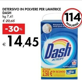 Bennet Dash Detersivo In Polvere Per Lavatrice offerta