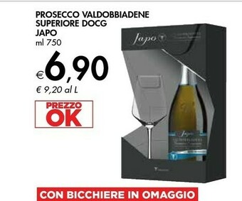 Bennet Japo Prosecco Valdobbiadene Superiore Docg offerta