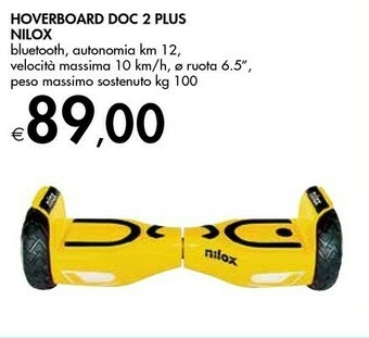 Bennet Nilox Hoverboard Doc 2 Plus offerta