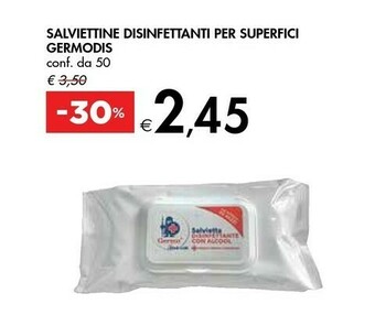 Bennet Germodis Salviettine Disinfettanti Per Superfici offerta