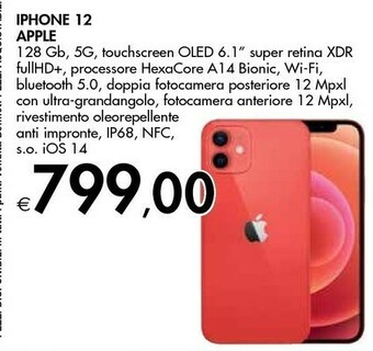 Bennet Apple IPhone 12 128GB - Blu offerta