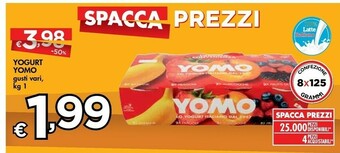Bennet Yomo Yogurt E Frutta 100% Naturale offerta