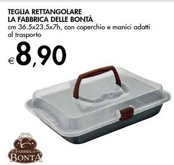 Bennet La Fabbrica Delle Bonta Teglia Rettangolare offerta
