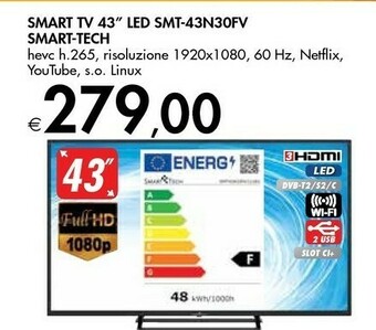 Bennet Smart- Tech Smt43n30fv offerta