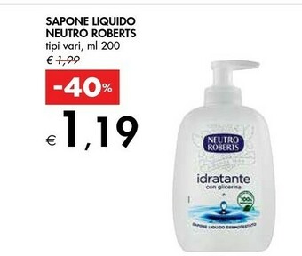 Bennet Neutro Roberts Nivea Sapone Liquido offerta