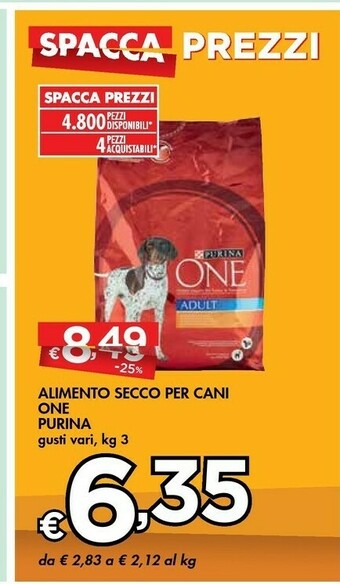 Bennet Purina Alimento Secco Per Cani offerta