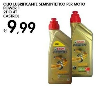 Bennet Castrol Olio Lubrificante Semisntetico Per Moto offerta