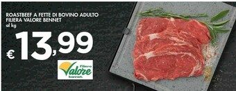 Bennet Filiera Valore Bennet Roastbeef A Fette Di Bovino Adulto offerta