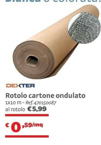 Dexter Rotolo Cartone Ondulato