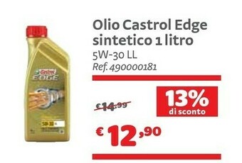 Bricocenter Castrol Olio Edge Sintetico offerta