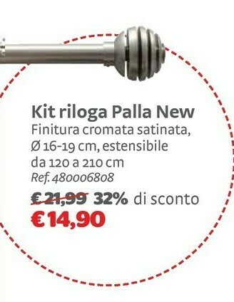 Bricocenter Kit Riloga Palla New offerta