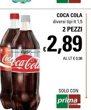 Basko Coca Cola Coca cola zero offerta