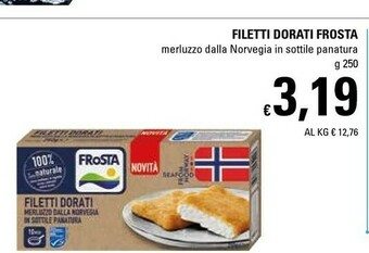 Basko Frosta Filetti di merluzzo offerta