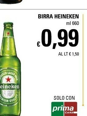 Basko Heineken Birra offerta