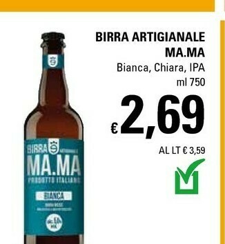 Basko Ma.ma Birra offerta
