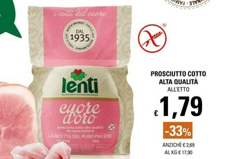 Basko Prosciutto cotto offerta