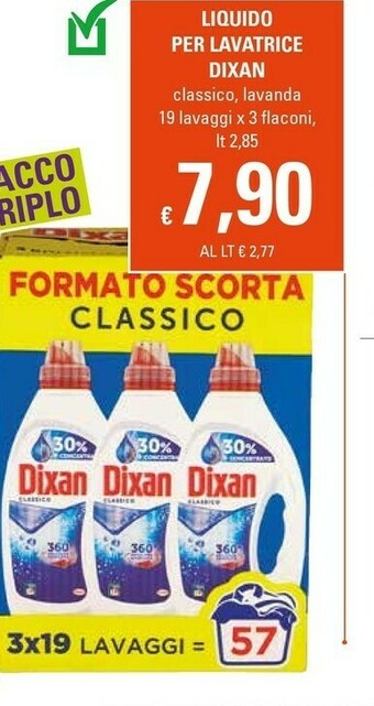 Basko Dixan Detersivo lavatrice offerta