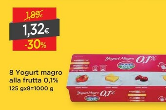 DPiù Sachsen milch Yogurt Con Frutta Frullata Fragola, Banana, Frutti Rossi, Pesca 1000 G(ml) offerta