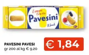 Mercatò Local Pavesini Pavesi 200 gr offerta