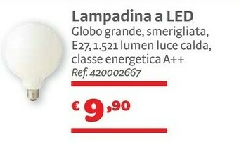 Bricocenter Lampadina A Led offerta
