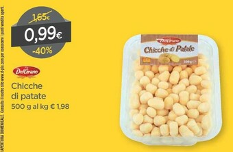 DPiù Del grano Chicche Di Patate 500 G offerta