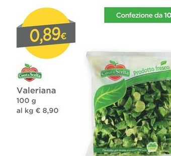 DPiù Cuor di scelta Valeriana offerta