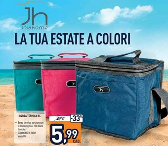 Unieuro Joia Home Borsa Termica 8 L offerta