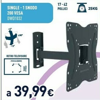 Unieuro Electroline DWD1032 offerta