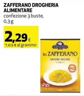 Coop Zafferano Drogheria Alimentare 0,3 g offerta