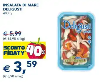 Esselunga Deligusti Insalata di Mare 400 g offerta