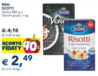 Esselunga Scotti Riso Venere 800 g offerta