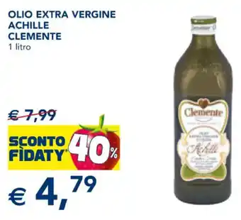 Esselunga Clemente Olio Extra Vergine Achille Clemente 1 Litro offerta