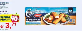Esselunga Findus Bastoncini 400 g offerta