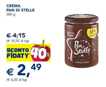 Esselunga Crema Pan di Stelle 380 g offerta