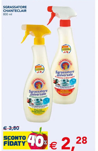 Esselunga Sgrassatore Chanteclair 800 ml offerta