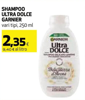 Coop Garnier Ultra Dolce Shampoo 250 ml offerta