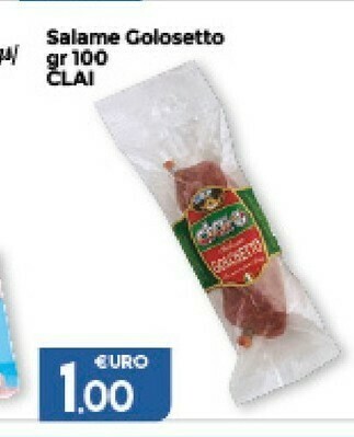 Clai Salame Golosetto 100 Gr