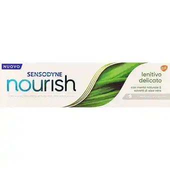 La Saponeria Sensodyne dentifricio nourish base lenitivo delicato 75 ml offerta