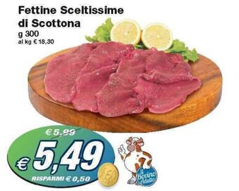 Prix Quality Fettine Sceltissime di Scottona 300 g offerta