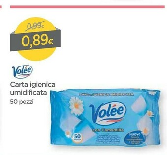 DPiù Volée Carta Igienica Umidificata 50 Pezzi offerta