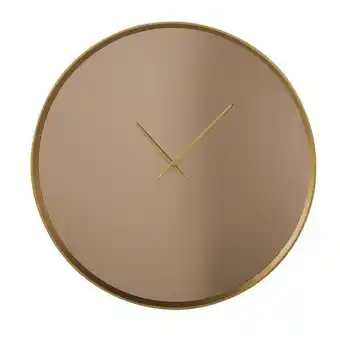 Maisons du Monde Horloge miroir teinté rose d77 offerta