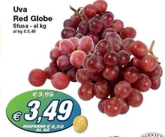 Prix Quality Uva Red Globe offerta