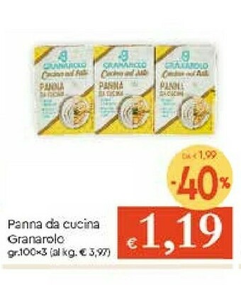 Galassia Granarolo Panna offerta