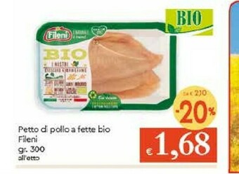 Galassia Fileni Petto di pollo offerta