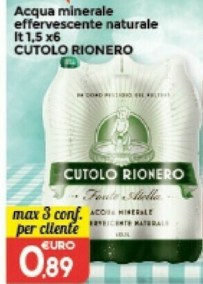 Marketpiù Cutolo rionero Acqua offerta