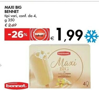 Bennet Bennet Maxi Big offerta