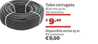 Tubo Corrugato 20 Mm 50 Mm Ref.420220003
