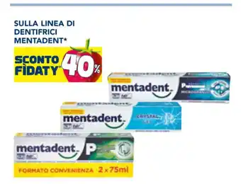 Esselunga Mentadent Sulla Linea Di Dentifrici offerta