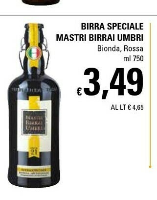 Mastri birrai umbri Birra