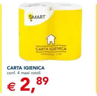 Esselunga Carta Igienica conf. 4 maxi rotoli offerta